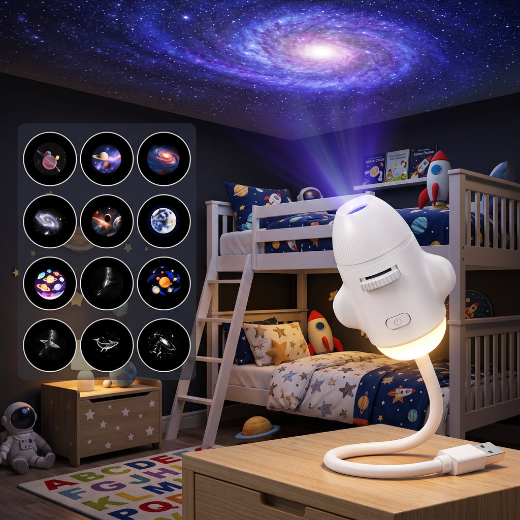AstroPod® — Proyector de Estrellas Galaxia con Control Táctil
