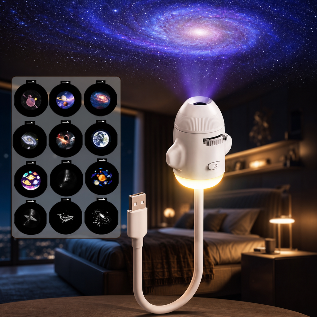 AstroPod® — Proyector de Estrellas Galaxia con Control Táctil
